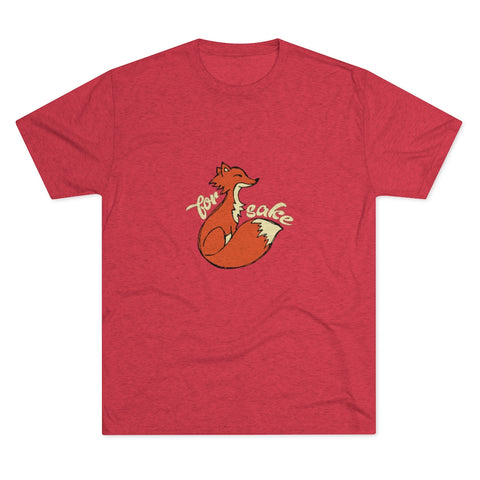 Unisex Tri-Blend Crew Tee - For FOX Sake