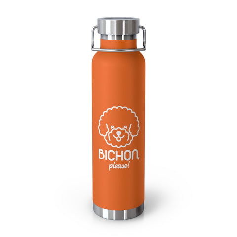 22oz Vacuum Insulated Bottle - Bichon Please