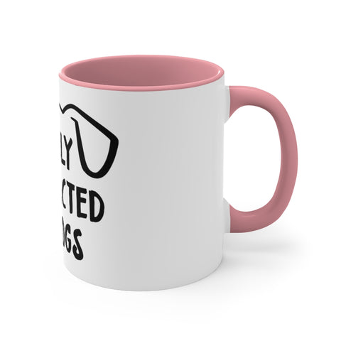 Accent Coffee Mug, 11oz - Easily Distracted