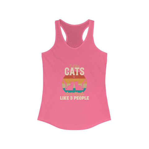 Women's Ideal Racerback Tank - Cats