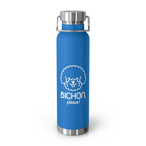 22oz Vacuum Insulated Bottle - Bichon Please
