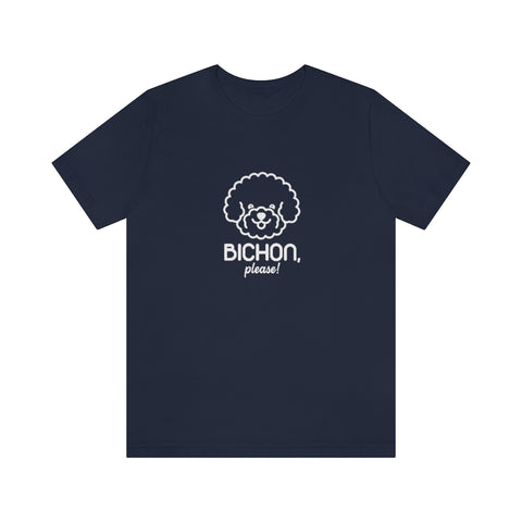 Unisex Jersey Short Sleeve Tee - Bichon Please