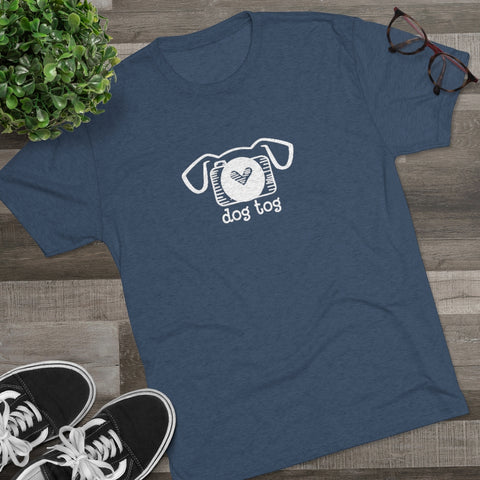 Unisex Tri-Blend Crew Tee - Dog Tog