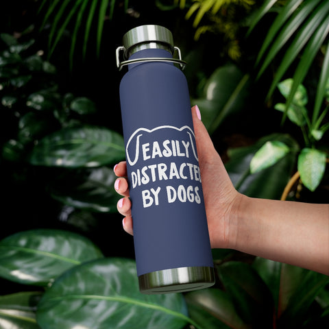 22oz Vacuum Insulated Bottle - Easily Distracted