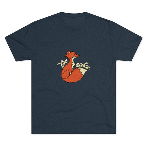 Unisex Tri-Blend Crew Tee - For FOX Sake