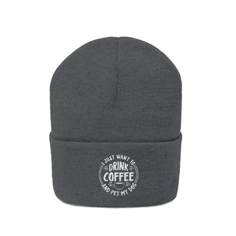 Knit Beanie - Drink Coffee