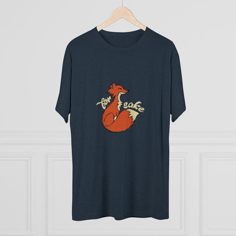 Unisex Tri-Blend Crew Tee - For FOX Sake