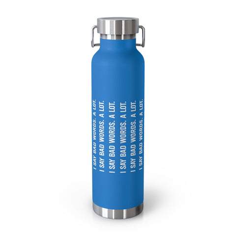 22oz Vacuum Insulated Bottle - Bad Words