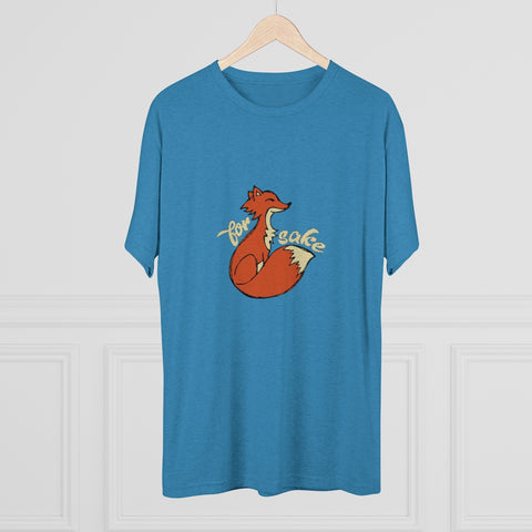 Unisex Tri-Blend Crew Tee - For FOX Sake