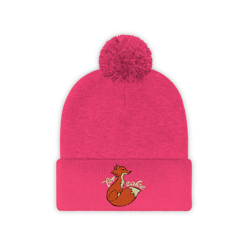 Pom Pom Beanie - For FOX Sake
