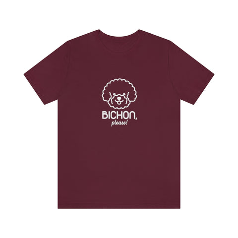 Unisex Jersey Short Sleeve Tee - Bichon Please