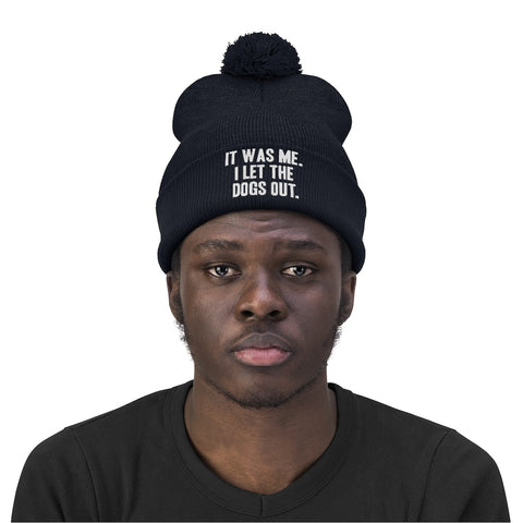 Pom Pom Beanie - Let the Dogs Out