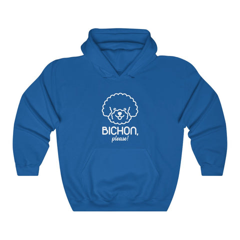 Unisex Heavy Blend™ Hooded Sweatshirt - Bichon Please