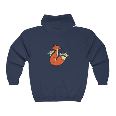 Unisex Heavy Blend™ Full Zip Hooded Sweatshirt - For FOX Sake
