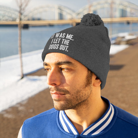 Pom Pom Beanie - Let the Dogs Out