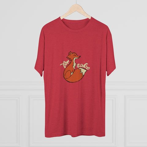 Unisex Tri-Blend Crew Tee - For FOX Sake