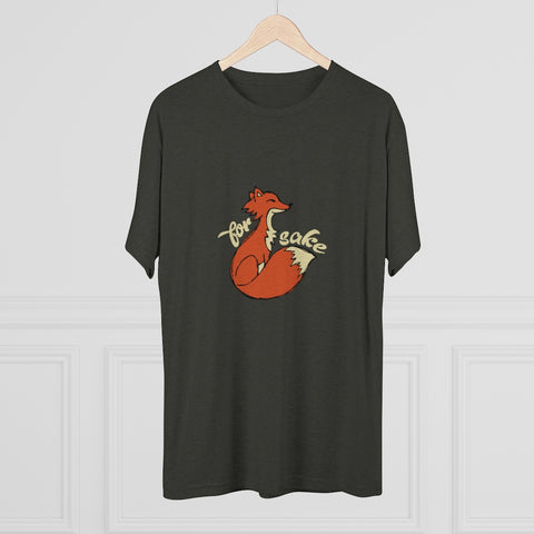 Unisex Tri-Blend Crew Tee - For FOX Sake