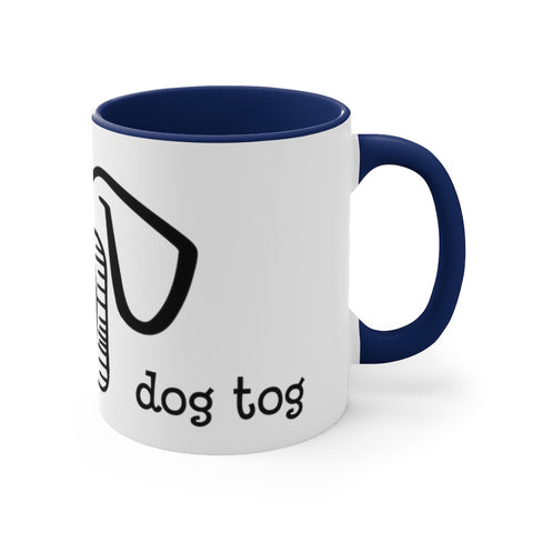 Accent Coffee Mug, 11oz - Dog Tog