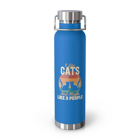 22oz Vacuum Insulated Bottle - Cats