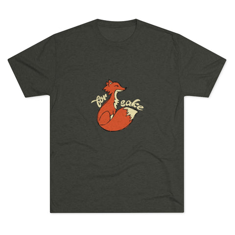 Unisex Tri-Blend Crew Tee - For FOX Sake