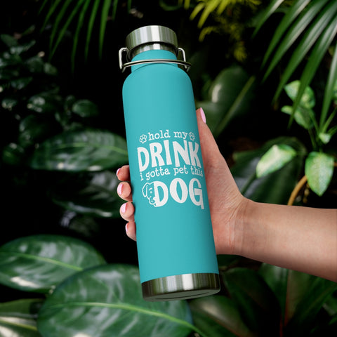 22oz Vacuum Insulated Bottle - Hold My Drink