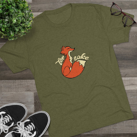 Unisex Tri-Blend Crew Tee - For FOX Sake