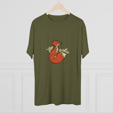 Unisex Tri-Blend Crew Tee - For FOX Sake