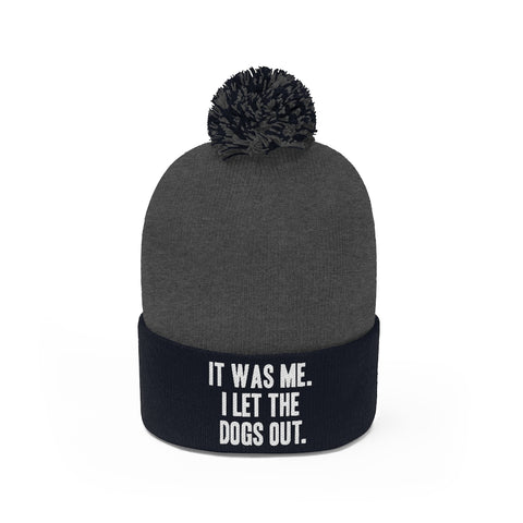 Pom Pom Beanie - Let the Dogs Out