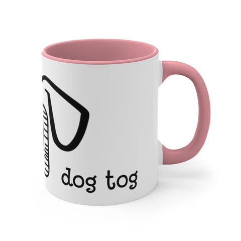 Accent Coffee Mug, 11oz - Dog Tog