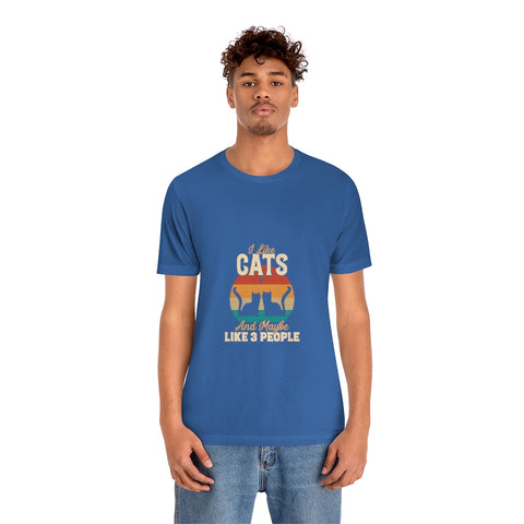 Unisex Jersey Short Sleeve Tee - Cats