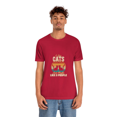 Unisex Jersey Short Sleeve Tee - Cats