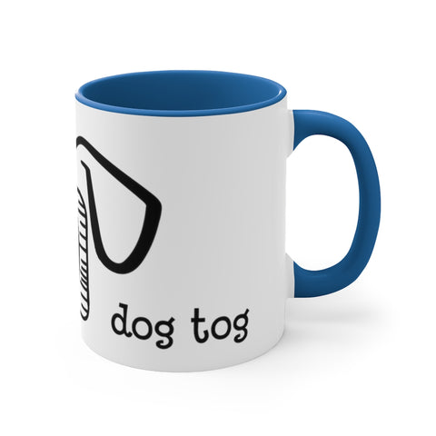 Accent Coffee Mug, 11oz - Dog Tog