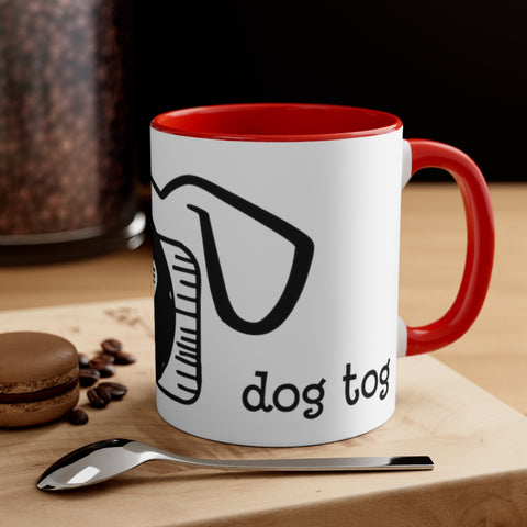 Accent Coffee Mug, 11oz - Dog Tog