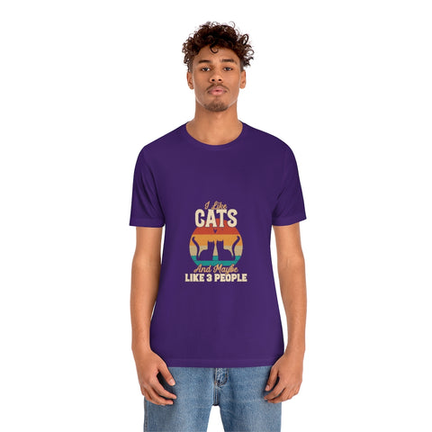 Unisex Jersey Short Sleeve Tee - Cats