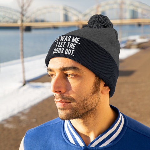 Pom Pom Beanie - Let the Dogs Out