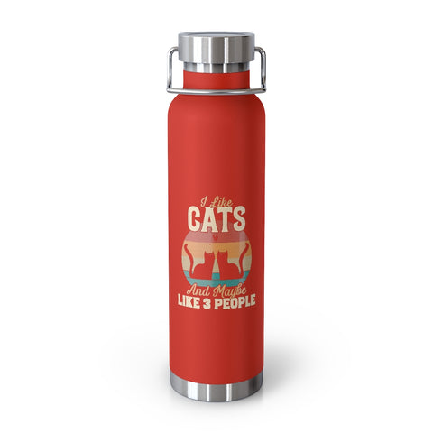 22oz Vacuum Insulated Bottle - Cats