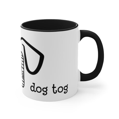 Accent Coffee Mug, 11oz - Dog Tog