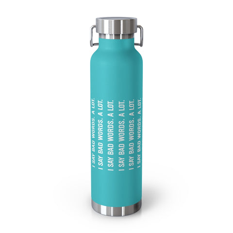 22oz Vacuum Insulated Bottle - Bad Words