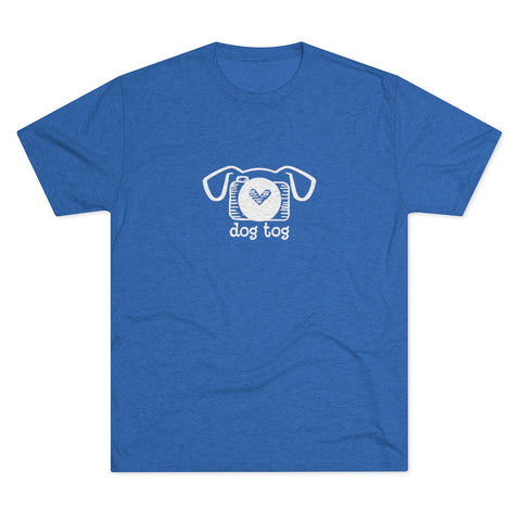 Unisex Tri-Blend Crew Tee - Dog Tog