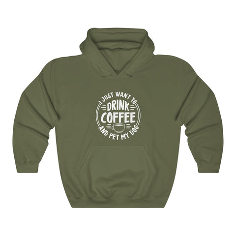 Unisex Heavy Blend™ Hooded Sweatshirt - Drink Coffee