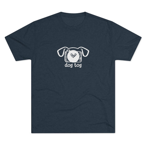 Unisex Tri-Blend Crew Tee - Dog Tog
