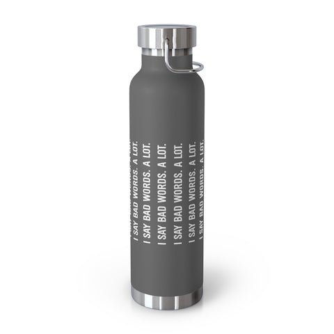 22oz Vacuum Insulated Bottle - Bad Words