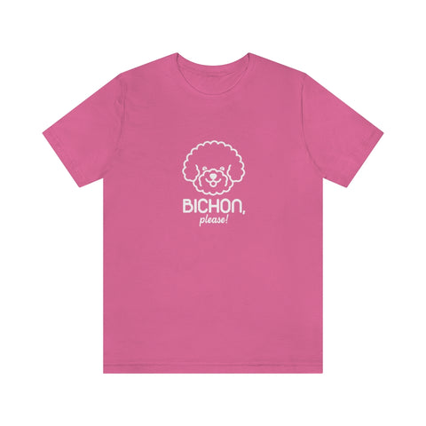 Unisex Jersey Short Sleeve Tee - Bichon Please