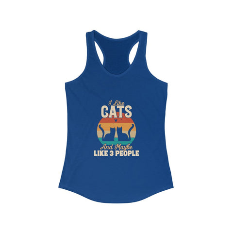 Women's Ideal Racerback Tank - Cats