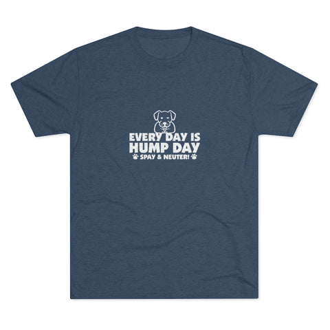 Unisex Tri-Blend Crew Tee - Hump Day