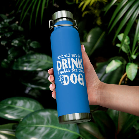 22oz Vacuum Insulated Bottle - Hold My Drink