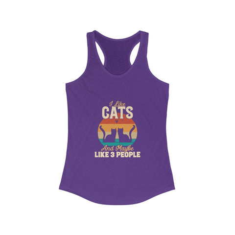 Women's Ideal Racerback Tank - Cats