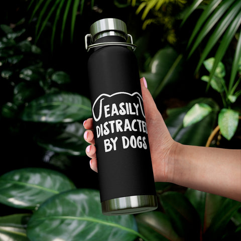 22oz Vacuum Insulated Bottle - Easily Distracted