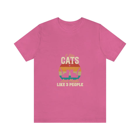 Unisex Jersey Short Sleeve Tee - Cats