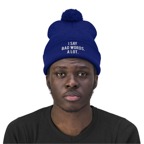 Pom Pom Beanie - Bad Words